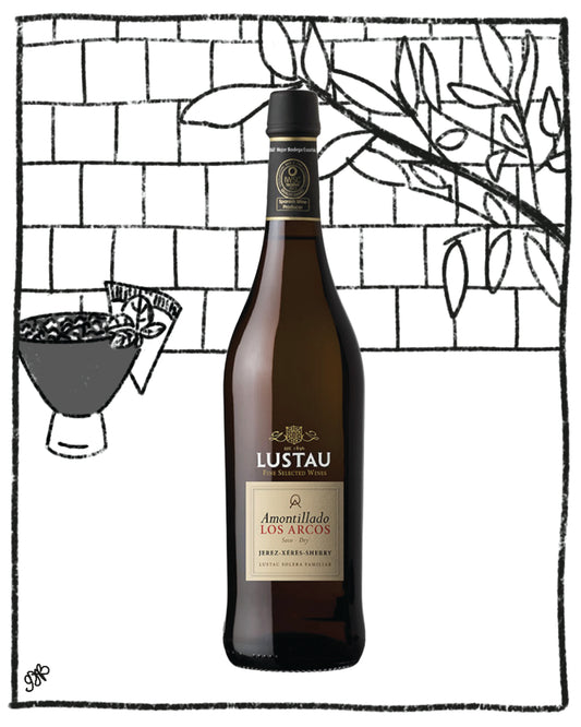 LUSTAU AMONTILLADO LOS ARCOS 750ML 18.5% ABV