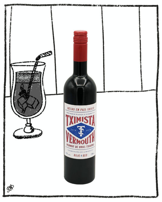 TXIMISTA VERMUT ROJO 750ML 15% ABV