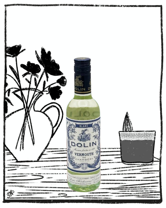 DOLIN VERMOUTH BLANC DE CHAMBERY 375ML 16% ABV