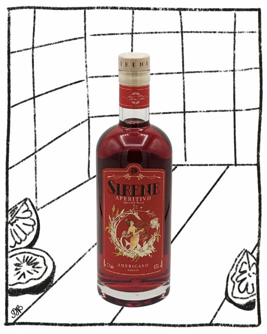 SIRENE AMERICANO ROSSO 750ML 17% ABV
