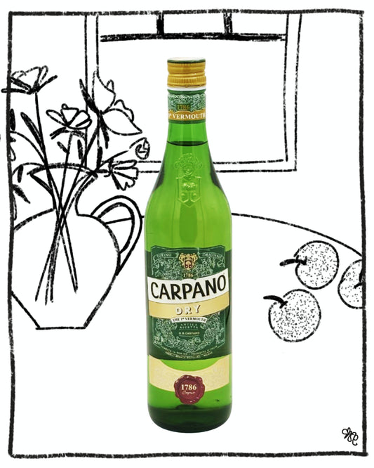 CARPANO DRY VERMOUTH 750ML 18% ABV