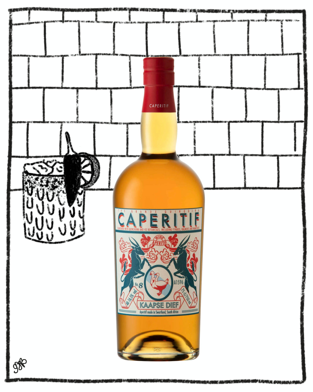 BADENHORST CAPERITIF 750ML 16.5% ABV