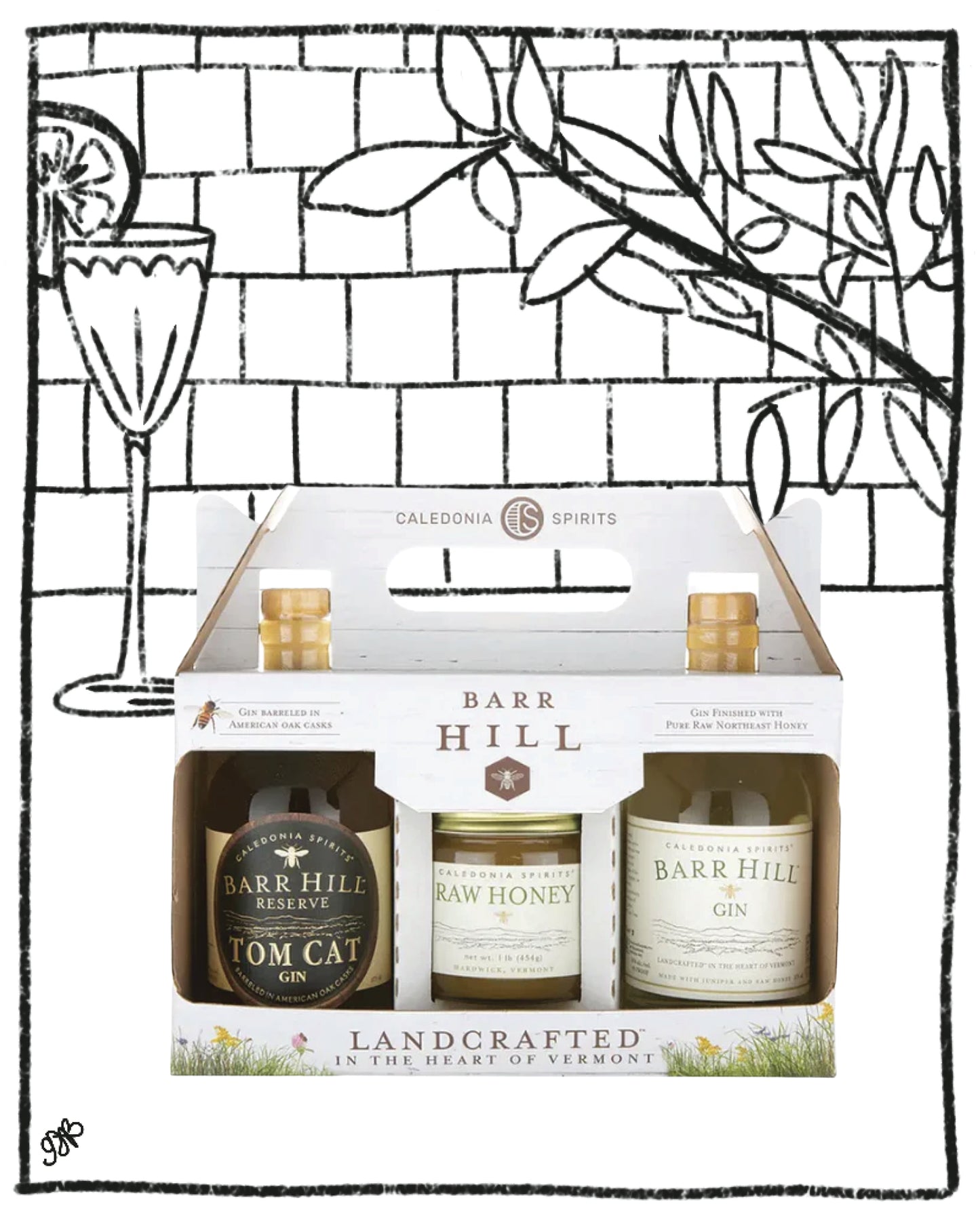 BARR HILL GIFT PACK GINS WITH HONEY