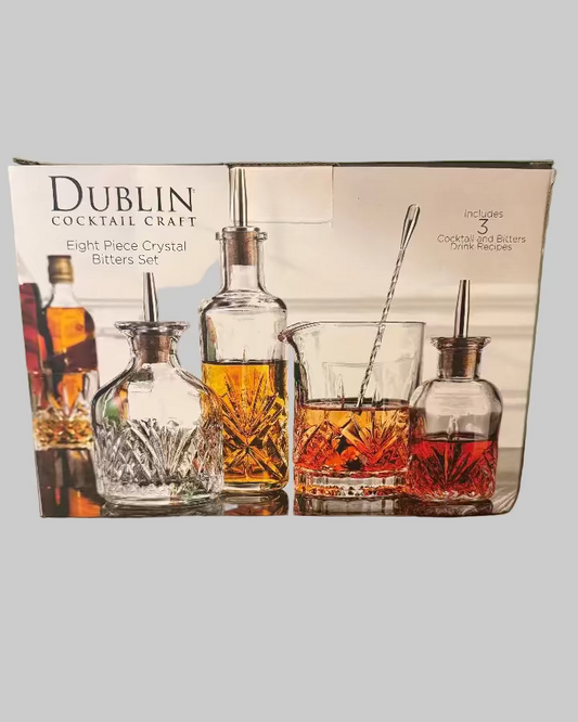 DUBLIN BITTERS & MIXING GLASS SET