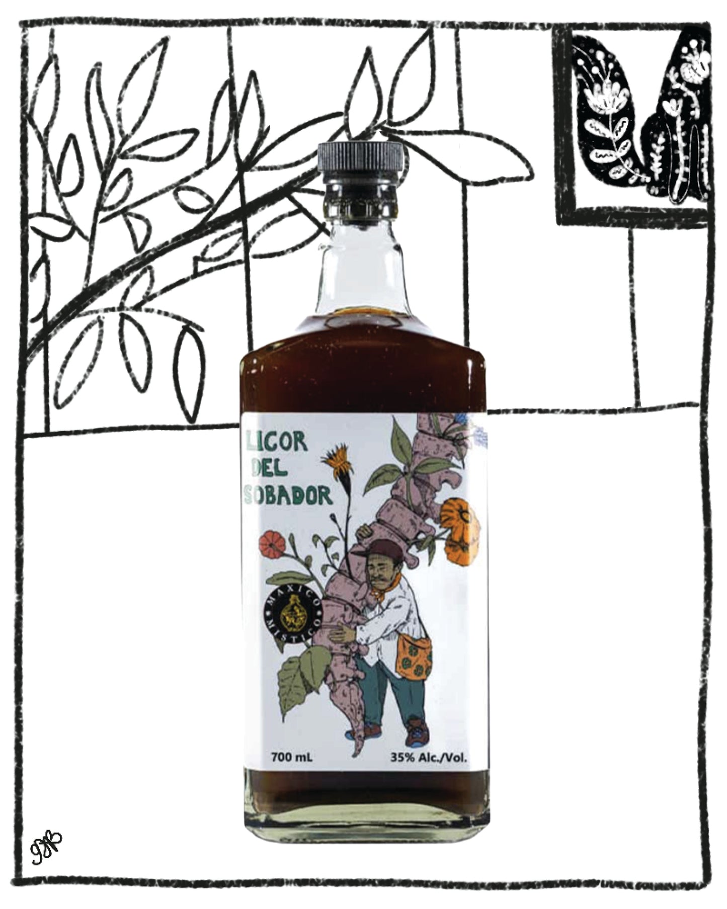 MAXICO MISTICO LICOR DEL SABADOR 35% 700ML