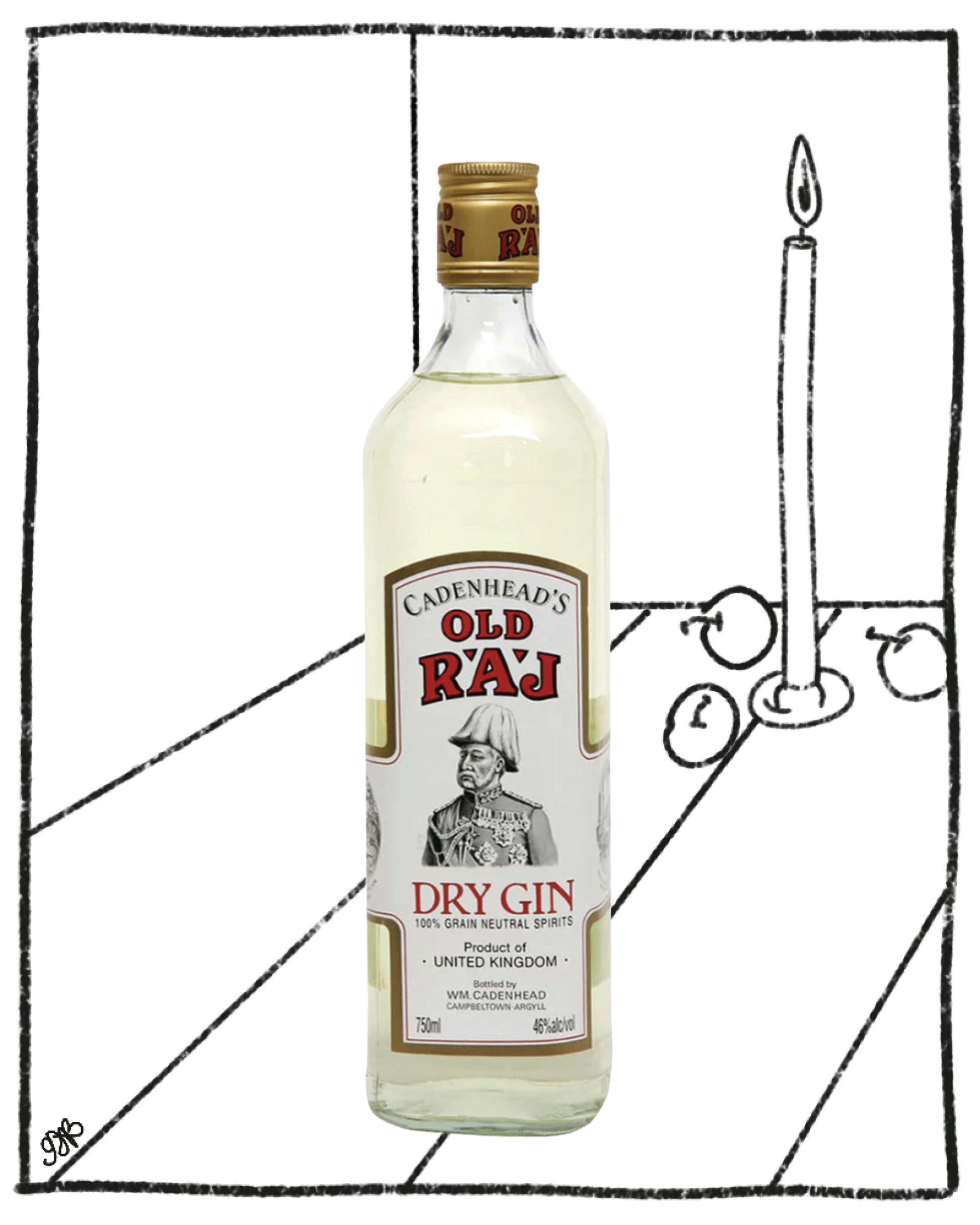 old raj gin