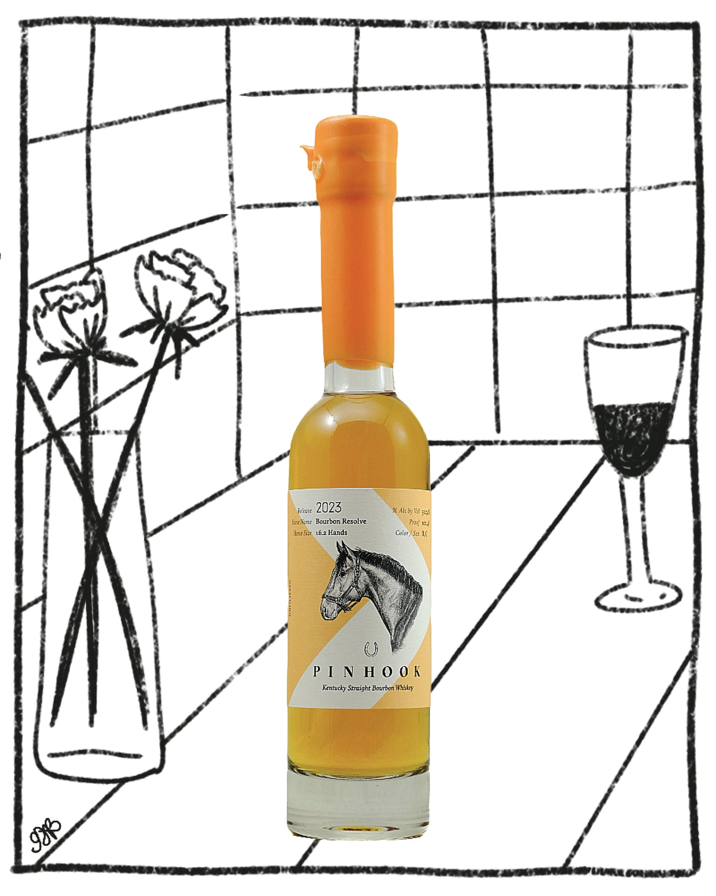 PINHOOK BOURBON 200ML 50.74% ABV