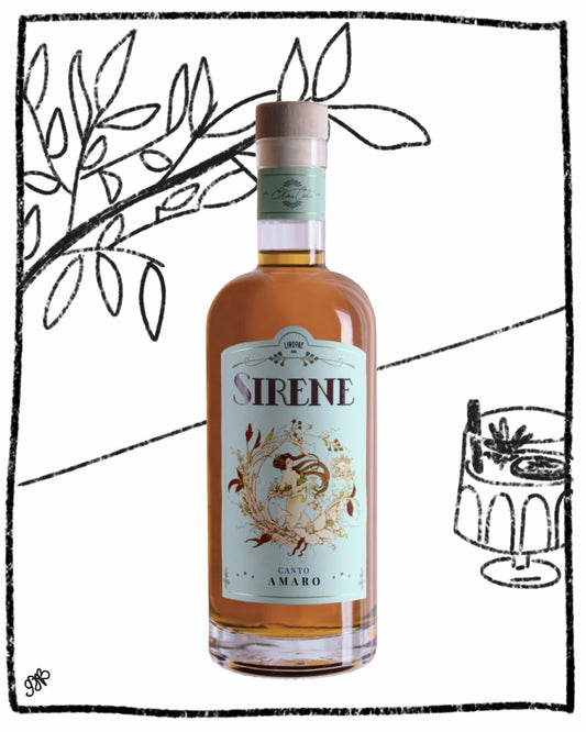 SIRENE VINO AMARO AMARULIVO 750ML 17% ABV