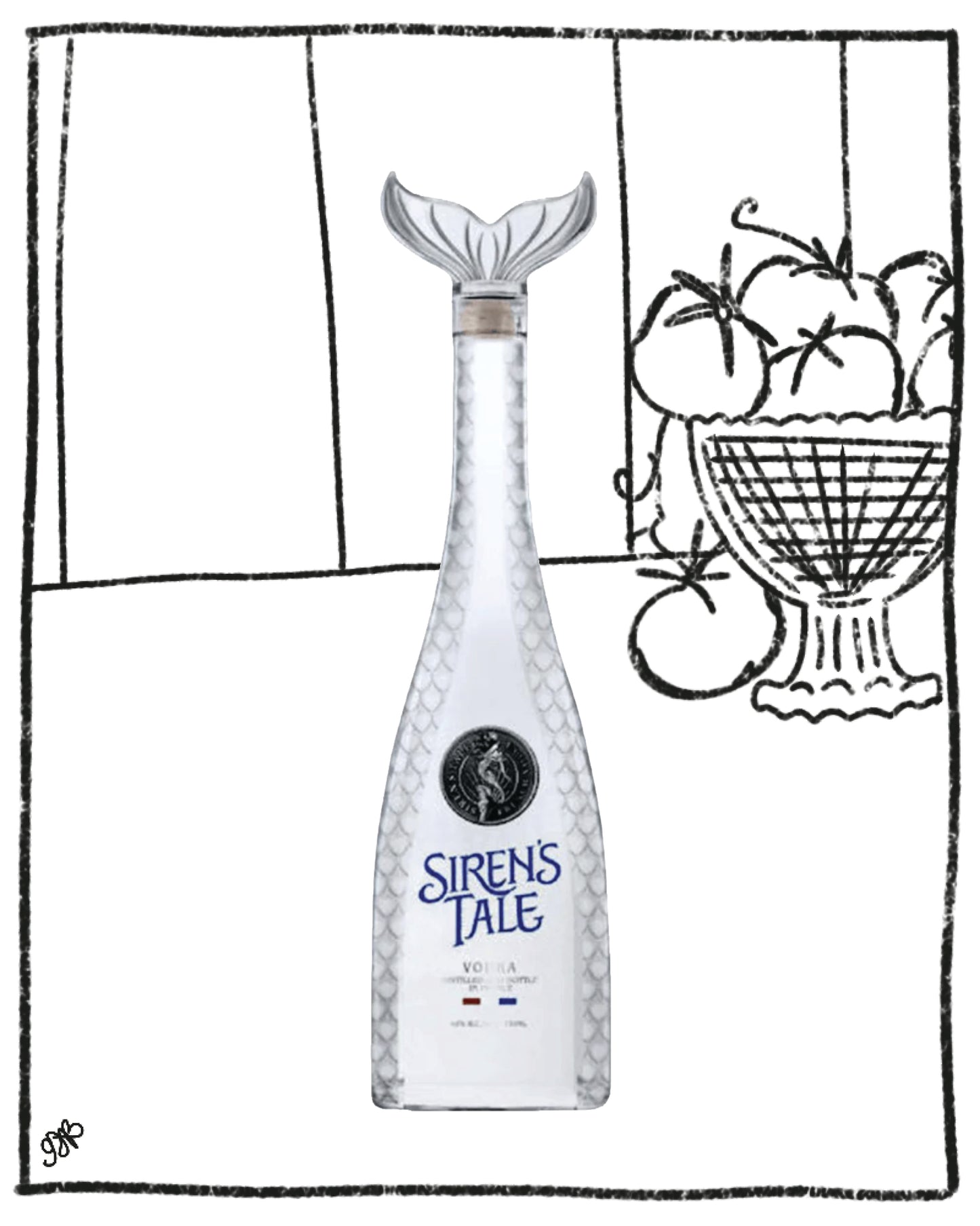 SIRENS TALE VODKA 750ML 40% ABV