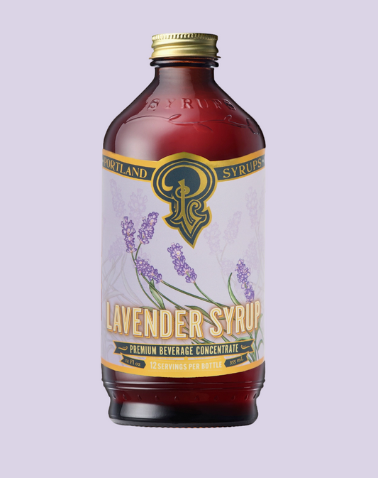 PORTLAND  LAVENDER SYRUP 12OZ