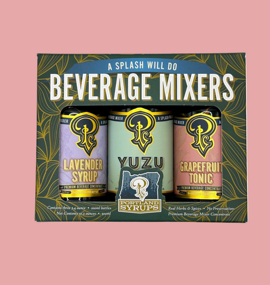 PORTLAND SYRUPS Gift Set - Green Standard - Mixers