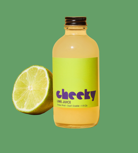 Cheeky Cocktails Lime Juice 4 OZ