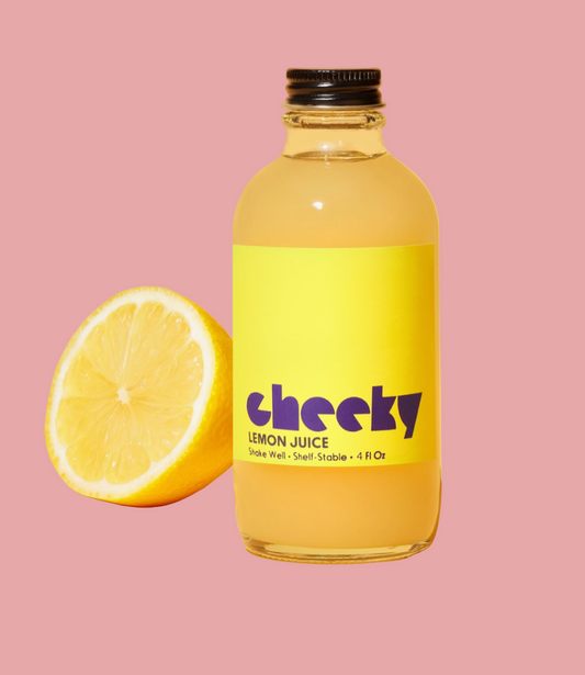 Cheeky Cocktails Lemon Juice 4 OZ