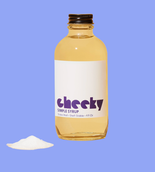 Cheeky Cocktails Simple Syrup 4 OZ