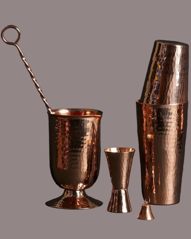 Sertodo Copper Mixologist Set