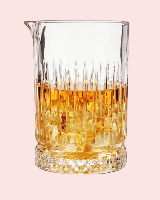 VISKI PEDESTAL CRYSTAL MIXING GLASS, 23 OZ.