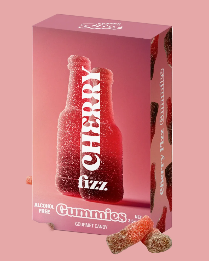VESPER CRAFT COCKTAILS CHERRY FIZZ GUMMIES