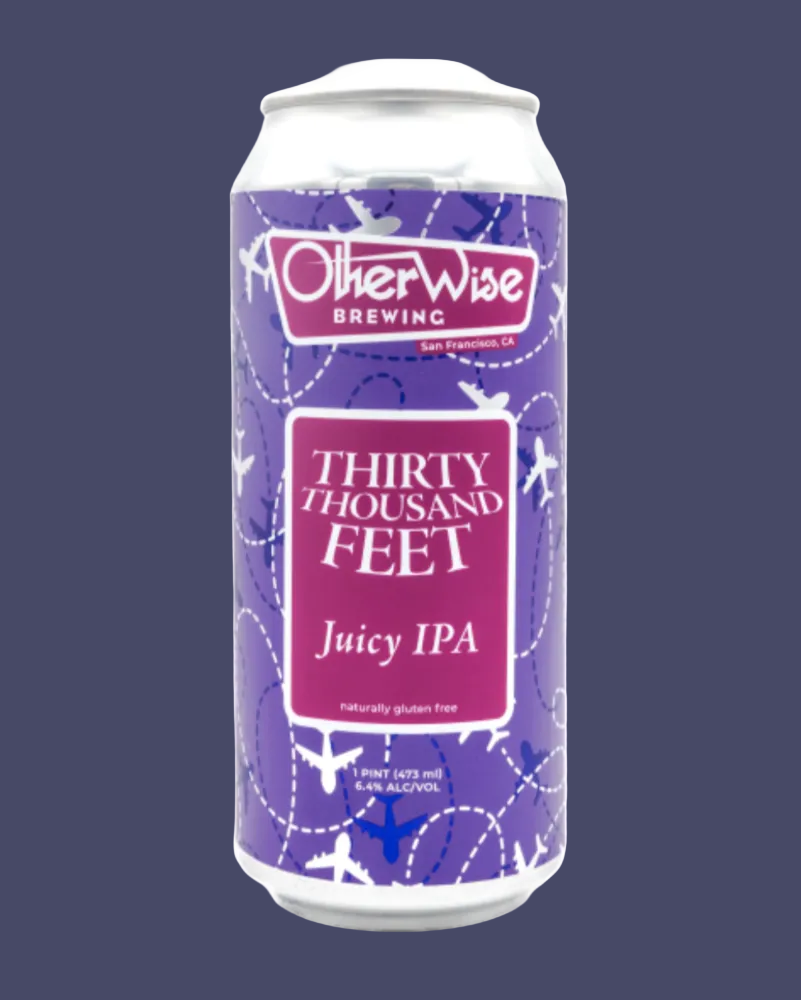OTHERWISE THIRTY THOUSAND FEET GLUTEN FREE IPA SINGLE CAN 16 OZ.