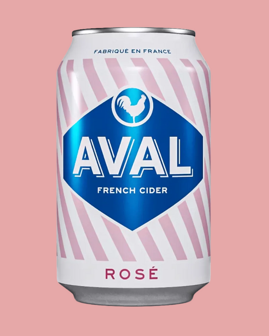 AVAL CIDER ROSE CAN 330ML