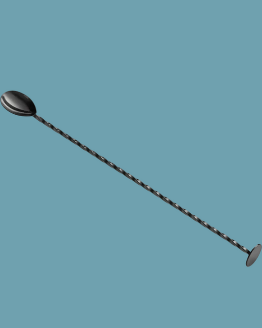 ACOPA WEIGHTED BAR SPOON BLACK 13"