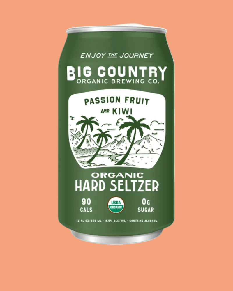 BIG COUNTRY SELTZER PASSIONFRUIT KIWI