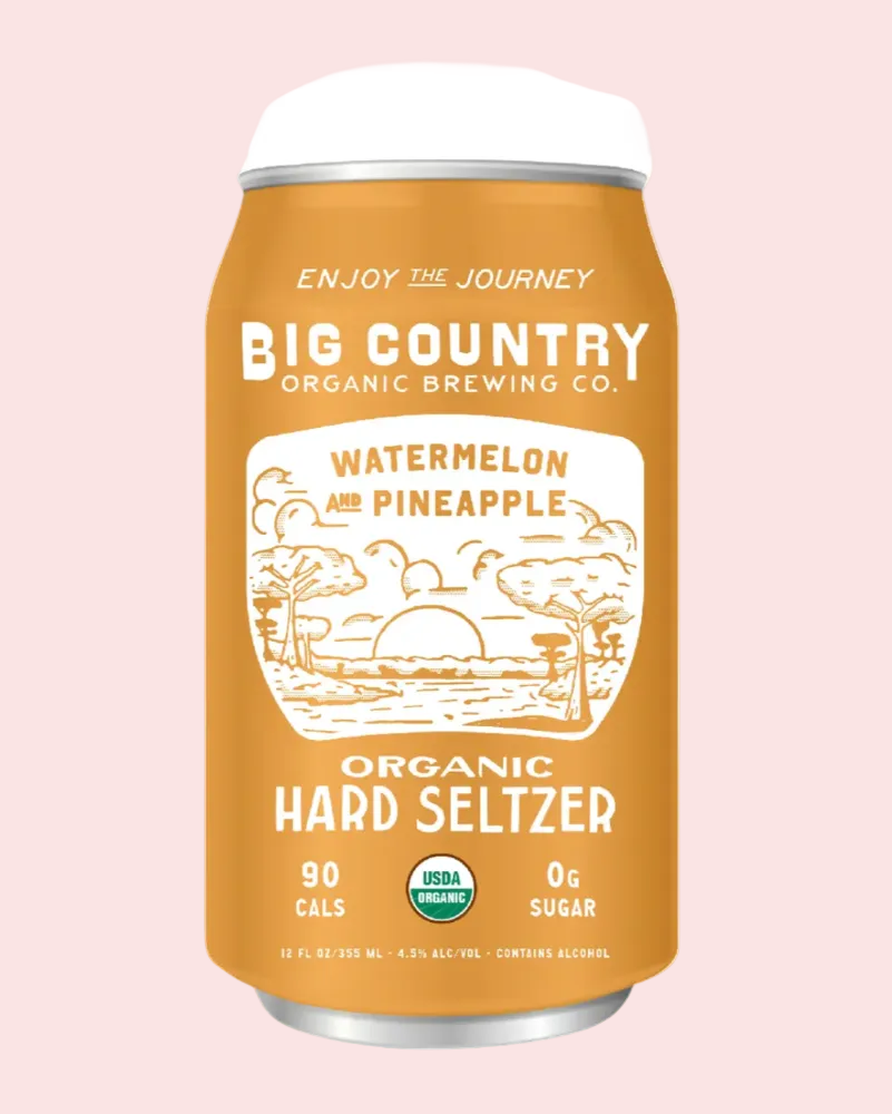 BIG COUNTRY SELTZER WATERMELON PINEAPPLE