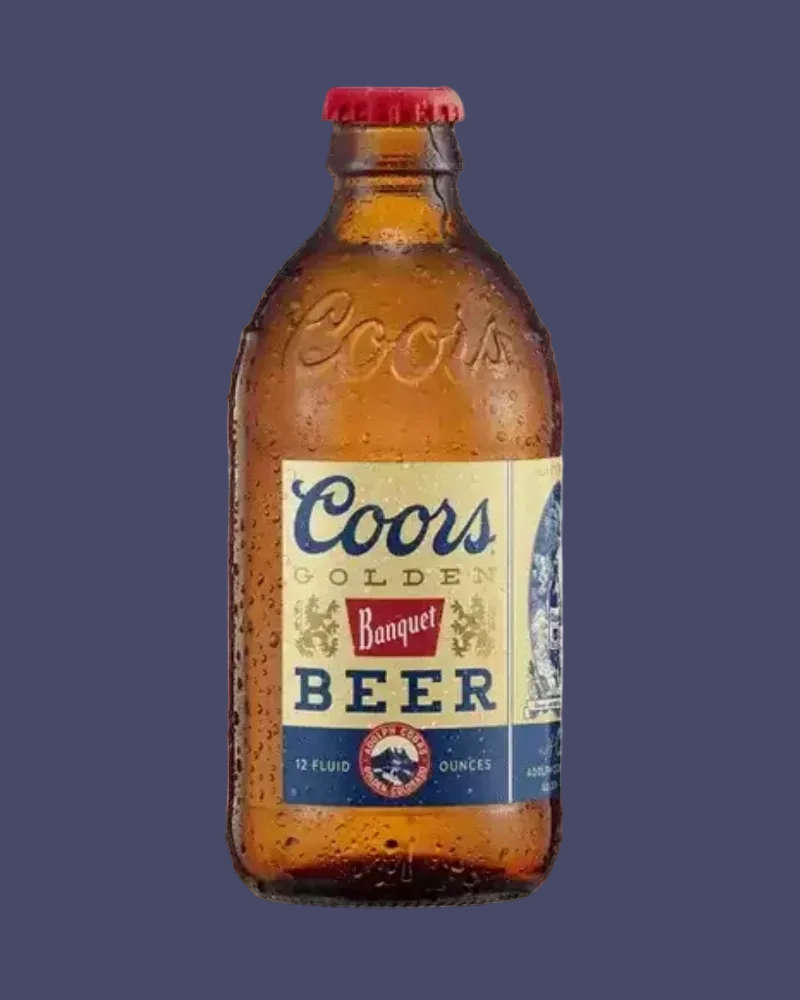 COORS BANQUET SINGLE STUBBY BOTTLES 12 OZ