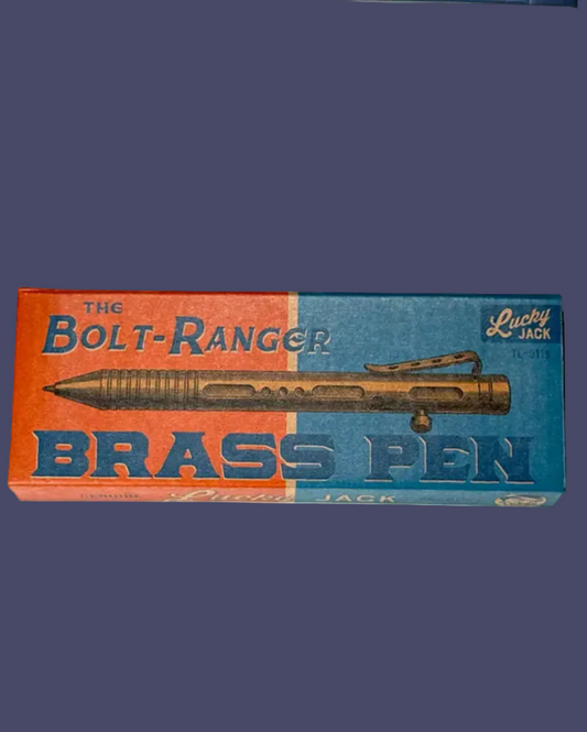 LUCKY JACK - Bolt Ranger Brass Pen