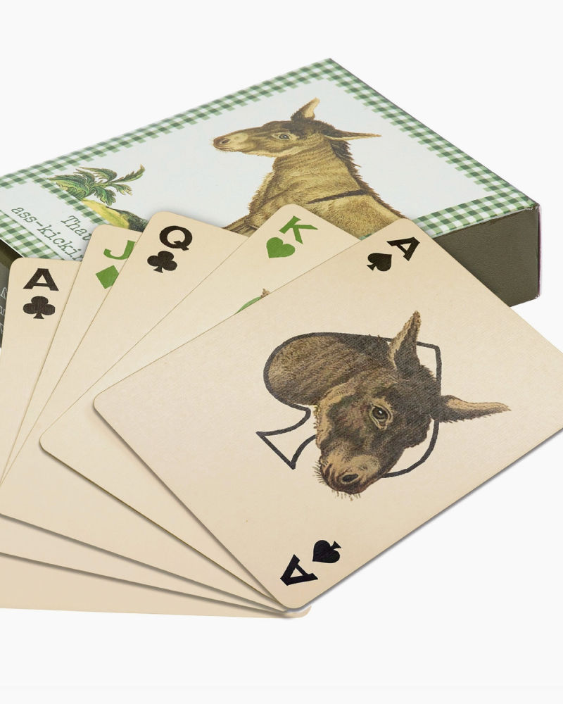 ASSKICKIN' HAND PLAYING CARDS