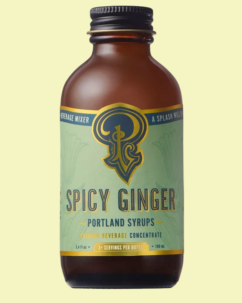 PORTLAND  SPICY GINGER  SYRUP 3.4OZ