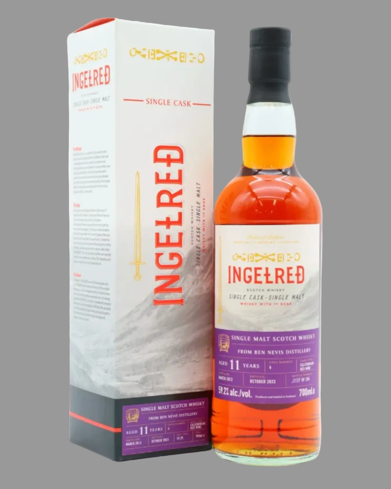 INGELRED BEN NEVIS 2012 SINGLE MALT SCOTCH WHISKY 11YR 700ML 57.1 ABV