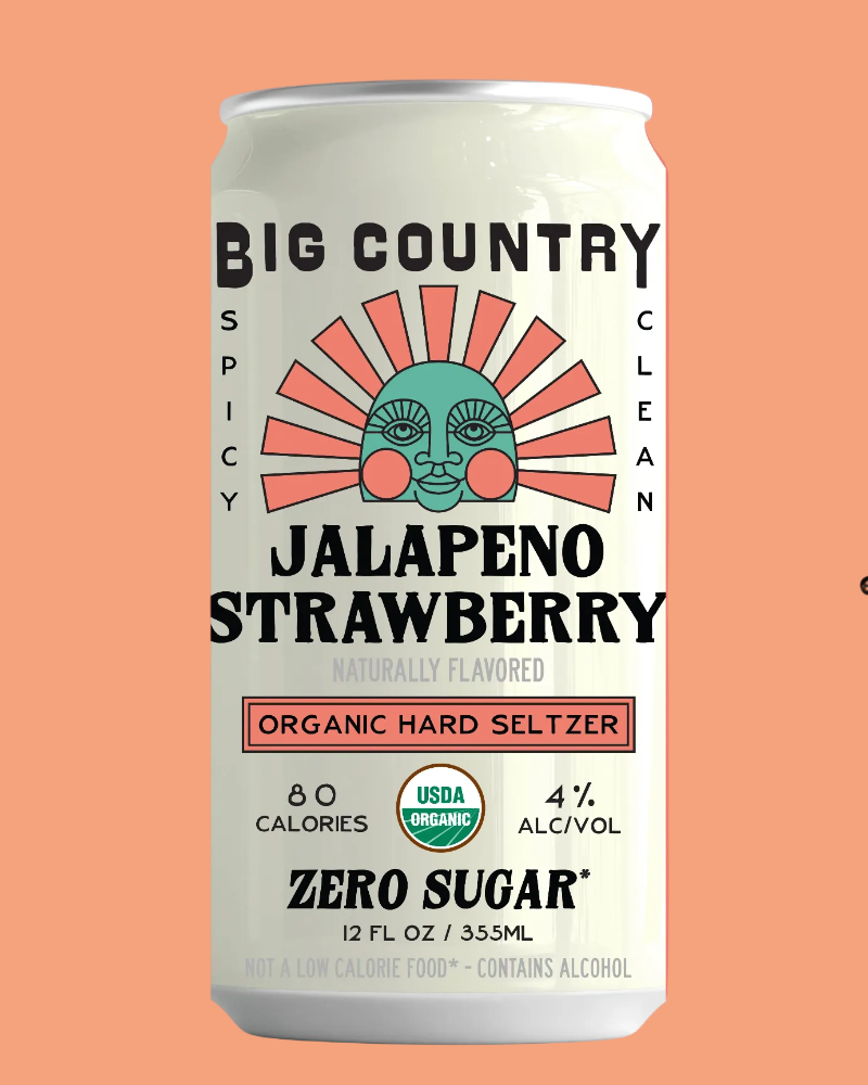 BIG COUNTRY SELTZER STRAWBERRY JALAPENO