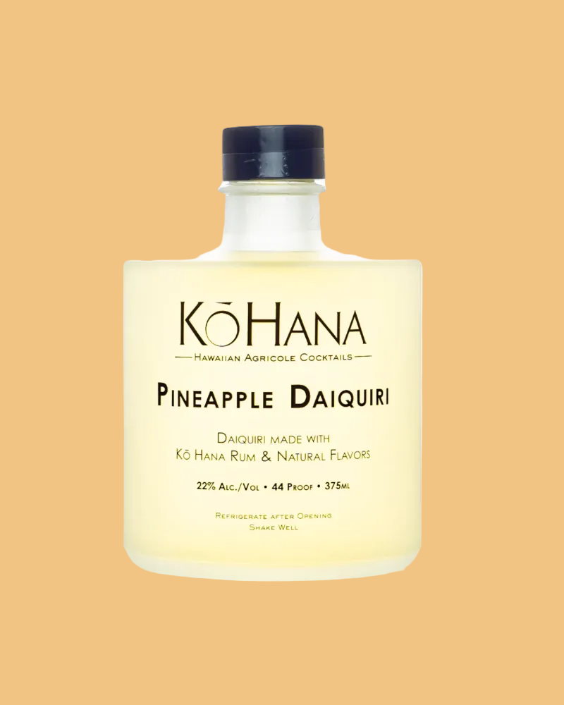 KO HANA HAWAIIAN AGRICOLE RUM COCKTAILS- PINEAPPLE DAIQUIRI 375ML