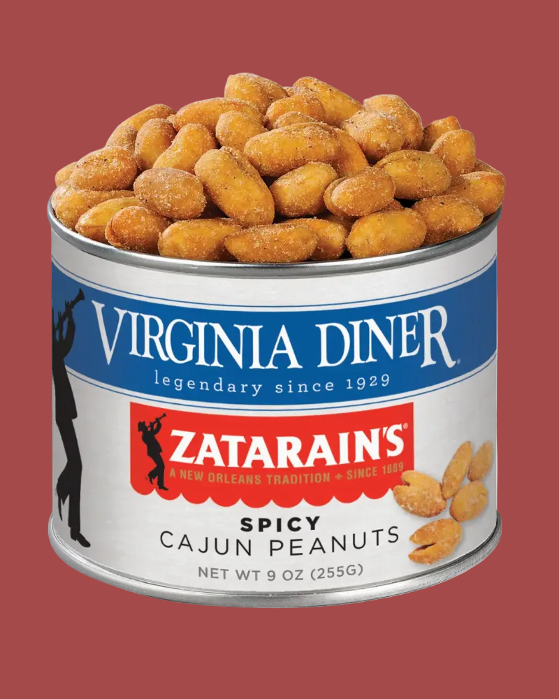 Virginia Diner Zatarains Spicy Cajun Peanuts