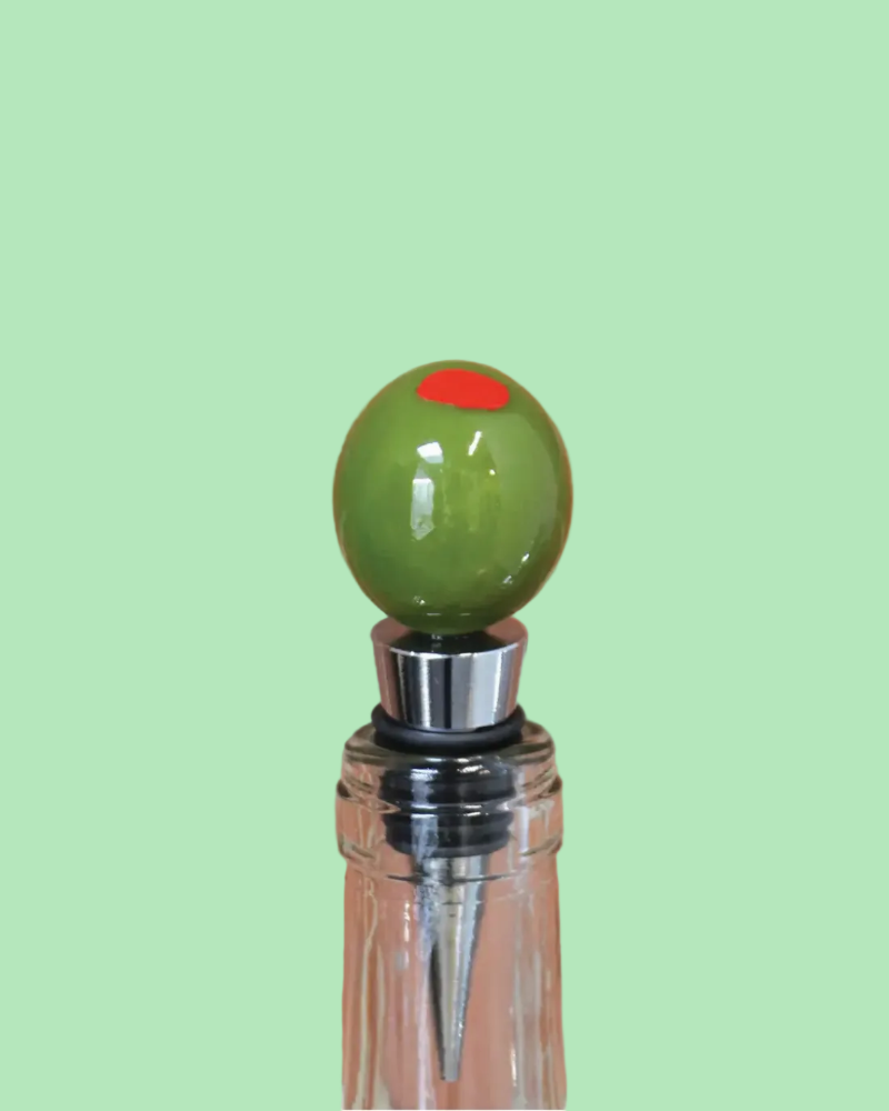 Olive Wine Stopper