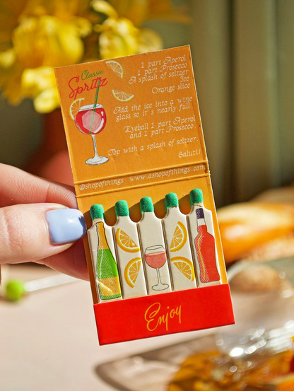 Spritz Matches Matchbook