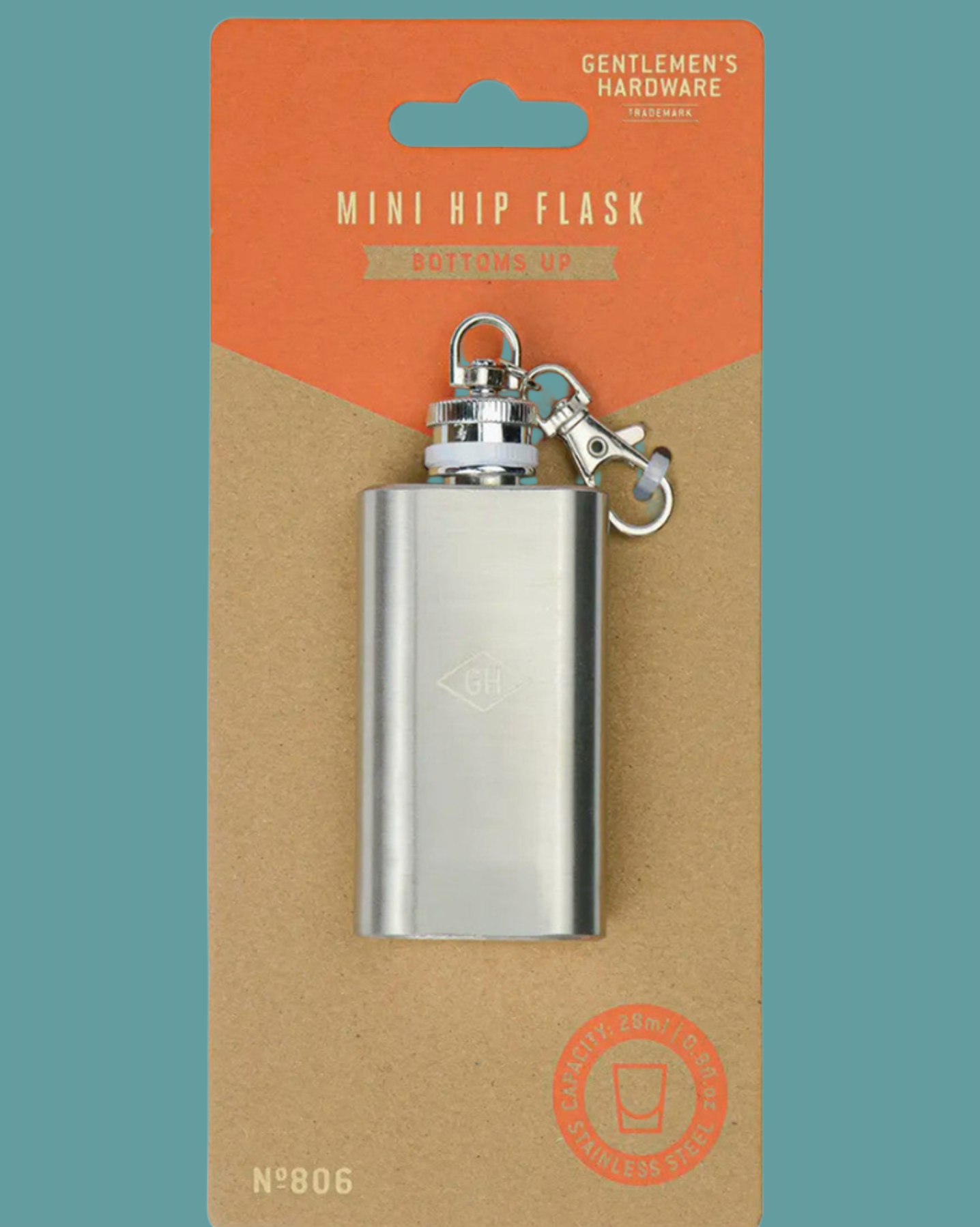 Gentlemen's Hardware Mini Hip Flask