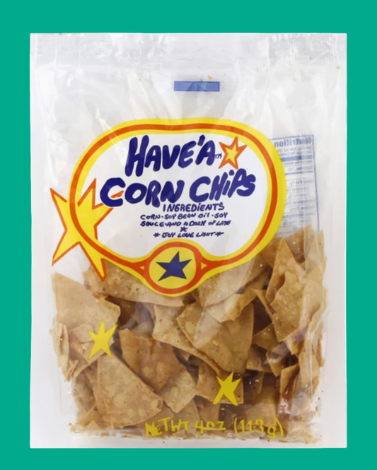 have a corn chips bag of chips