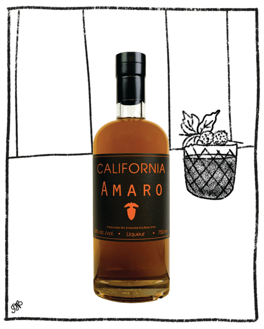 THE GEIJER CALIFORNIA AMARO 750ML 38% ABV