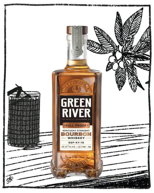 GREEN RIVER KENTUCKY FULL PROOF BOURBON 750ML 58.65% ABV